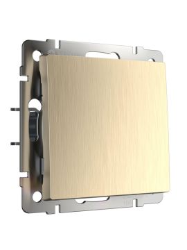 Выключатель одноклавишный Werkel шампань рифленый W1110010 4690389159992