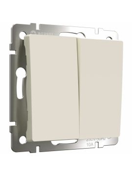 Выключатель двухклавишный Werkel 4690389184642 W1120062