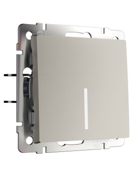 Выключатель одноклавишный с подсветкой Werkel W1210104 4690389211867 a069448