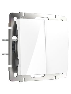 Перекрестный переключатель двухклавишный Werkel 4690389182105 W1123001 a058432