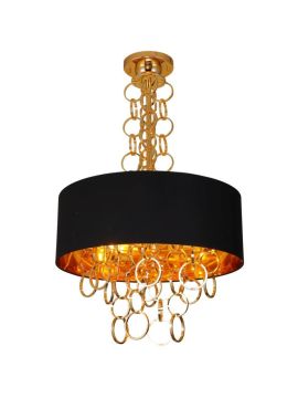 Подвесная люстра Crystal Lux Hilton SP6 Gold