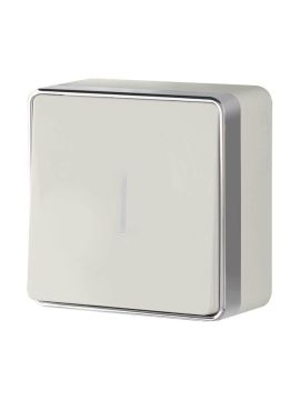 Выключатель одноклавишный с подсветкой Werkel Gallant слоновая кость W5010103 4690389163807