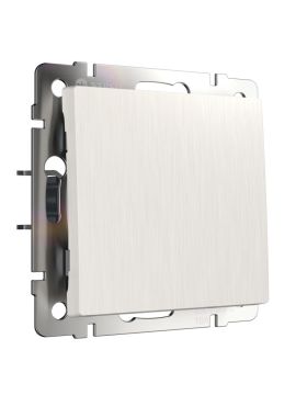 Выключатель одноклавишный Werkel перламутровый рифленый W1110013 4690389160783