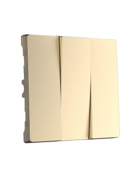 Набор клавиш для выключателя трехклавишного Werkel шампань W1139011 4690389157189