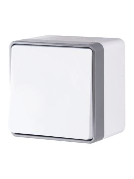 Выключатель одноклавишный влагозащищенный Werkel Gallant 4690389163920 W5010201