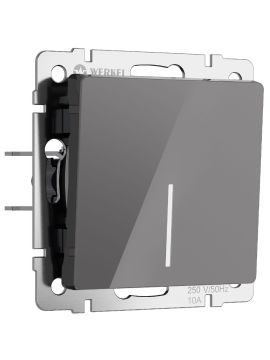 Выключатель одноклавишный проходной с подсветкой Werkel 4690389197437 W1112144 a064080