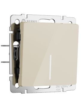 Выключатель одноклавишный с подсветкой Werkel 4690389196997 W1110143 a064053