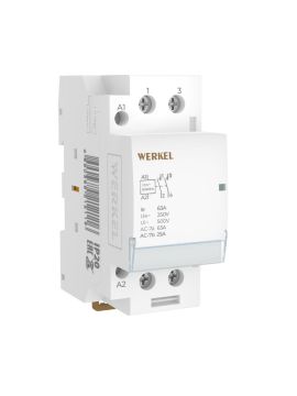 Контактор модульный Werkel W942M63O 4690389212116 a069476