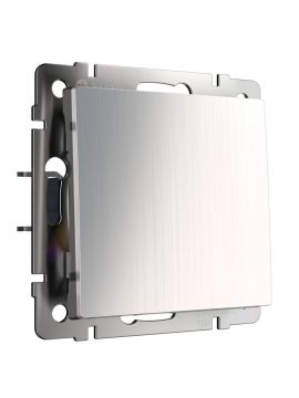 Выключатель одноклавишный Werkel глянцевый никель W1110002 4690389157585