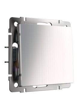 Выключатель одноклавишный проходной Werkel глянцевый никель W1112002 4690389157622