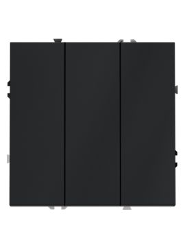 Выключатель трехклавишный Voltum S70 VLS030107