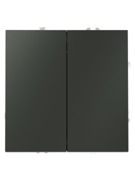 Выключатель с самовозвратом двухклавишный Voltum S70 VLS020606