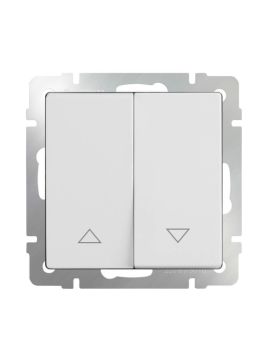 Выключатель для жалюзи Werkel WL01-01-02 белый 4690389128462