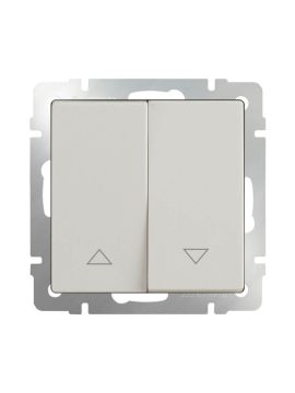 Выключатель для жалюзи Werkel WL03-01-02 слоновая кость 4690389128479