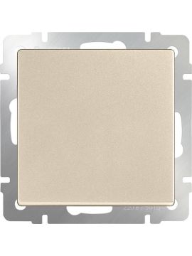 Выключатель Werkel одноклавишный шампань WL11-SW-1G 4690389124587