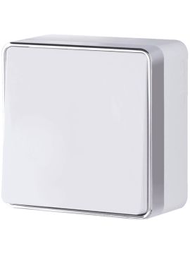 Выключатель Werkel одноклавишный проходной Gallant белый WL15-01-03 4690389102042