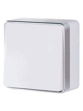 Выключатель Werkel одноклавишный Gallant белый WL15-01-01 4690389102035