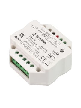 Диммер Arlight SMART-0-10V-301-72-DIM-PD-IN (230V, 1x20mA, ZB, 2.4G) 037347