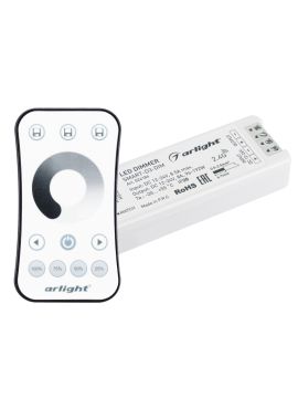 Диммер Arlight Smart-Dim-Set-Ring (12-24V, 1x8A, ПДУ 2.4G) 034786