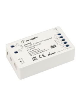 Диммер Arlight ARL-Sirius-Tuya-WIFI-RGBW-SUF (12-24V, 4x4A, 2.4G) 036361