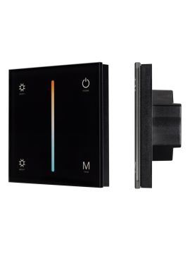 Панель Arlight Smart-P21-Mix-G-IN Black (12-24V, 4x3A, Sens, 2.4G) 033765