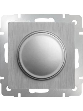 Диммер Werkel серебряный рифленый WL09-DM600 4690389085031