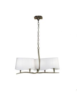 Подвесная люстра Mantra Ninette Antique Bras 1920
