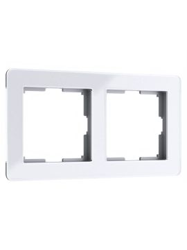 Рамка на 2 поста Werkel Acrylic белый 4690389184840 W0022701