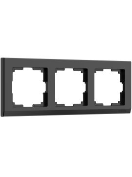 Рамка Werkel Stark на 3 поста черный W0031808 4690389161872