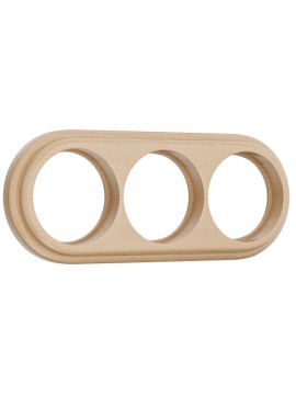 Рамка Werkel Legend на 3 поста светлый бук W0035224 4690389166587