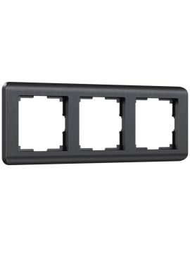 Рамка на 3 поста Werkel Stream графит W0032104 4690389162275