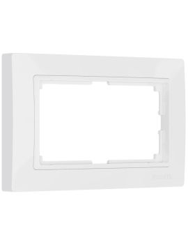 Рамка для двойной розетки Werkel Snabb basic белый W0082001 4690389161490