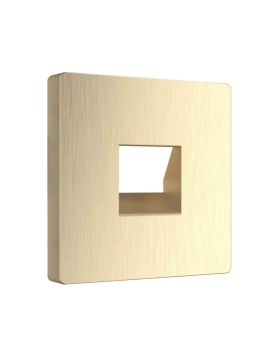 Накладка для телефонной розетки Werkel RJ-11 (шампань рифленый) W1192010 4690389160707