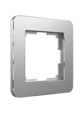 Рамка на 1 пост Werkel Platinum алюминий 4690389184413 W0012606