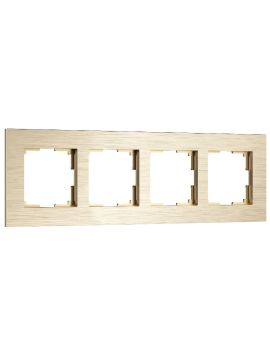 Рамка на 4 поста Werkel AluMax 4690389204128 W0043511 a066336
