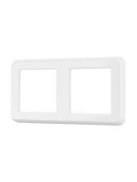 Рамка двухместная Arlight FRM-VERSA-PL-2-WH 043776