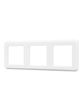Рамка трехместная Arlight FRM-VERSA-PL-3-WH 043782