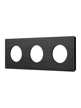 Рамка 3-местная алюминиевая Arlight FRM-PRESTO-ALR-3-BK 043872