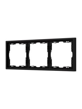 Рамка пластиковая Arlight FRM-NOBE-SFPL-3-BK 054220