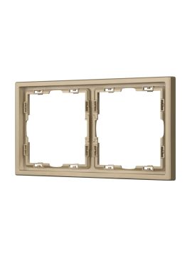 Рамка пластиковая Arlight FRM-NOBE-SFPL-2-GD 054217