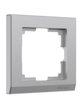 Рамка на 1 пост Werkel Stark серебряный W0011806 4690389161704