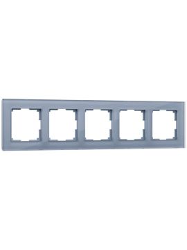 Рамка на 5 постов Werkel Favorit серый W0051115 4690389160165