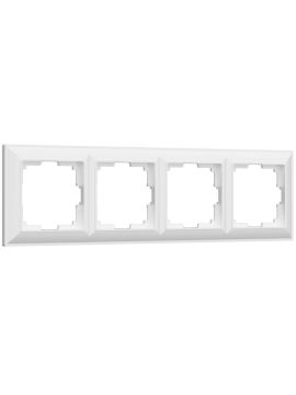 Рамка на 4 поста Werkel Fiore белый W0042201 4690389160424