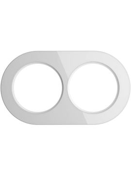 Рамка Werkel Favorit Runda на 2 поста белый WL21-Frame-01 4690389141959