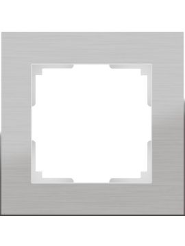 Рамка Werkel Aluminium на 1 пост алюминий WL11-Frame-01 4690389073625