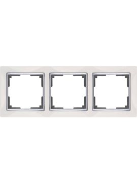 Рамка Werkel Snabb на 3 поста белая WL03-Frame-03-white 4690389046124