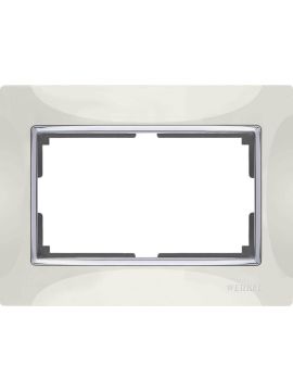Рамка Werkel Snabb для двойной розетки слоновая кость WL03-Frame-01-DBL-ivory 4690389073144