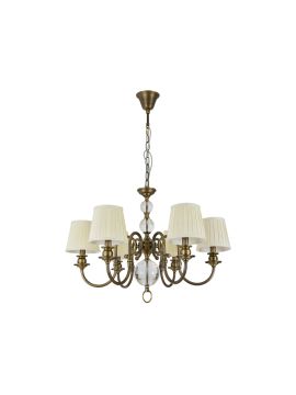 Подвесная люстра Newport California 3106/C black brass без абажуров М0070496