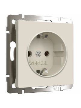 Розетка с заземлением Werkel 4690389184710 W1171062