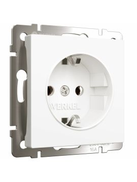 Розетка с заземлением Werkel 4690389184703 W1171061